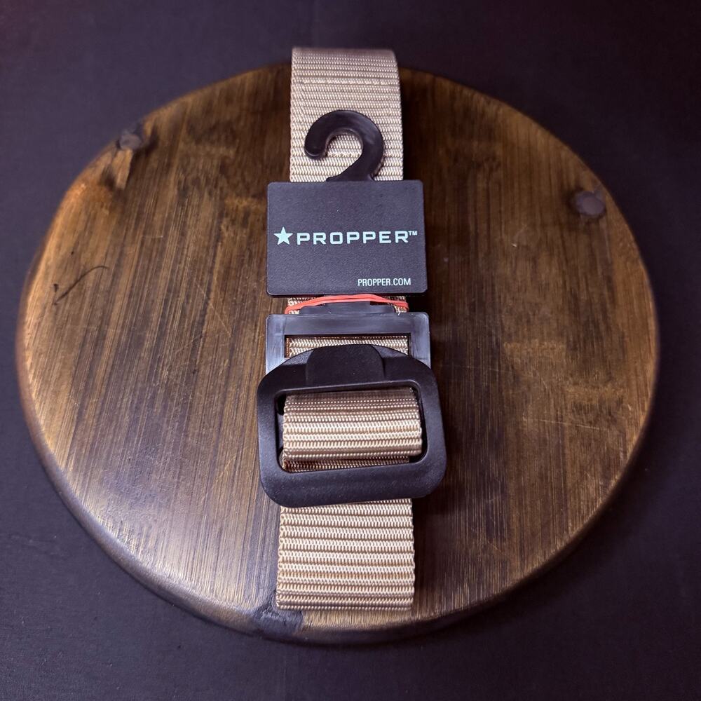 Propper Tactical Belt Size 32"-34" Nylon Web Khaki F560375250